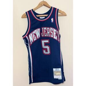 Jason Kidd jersey, Nets jersey, official jersey, vintage jersey,